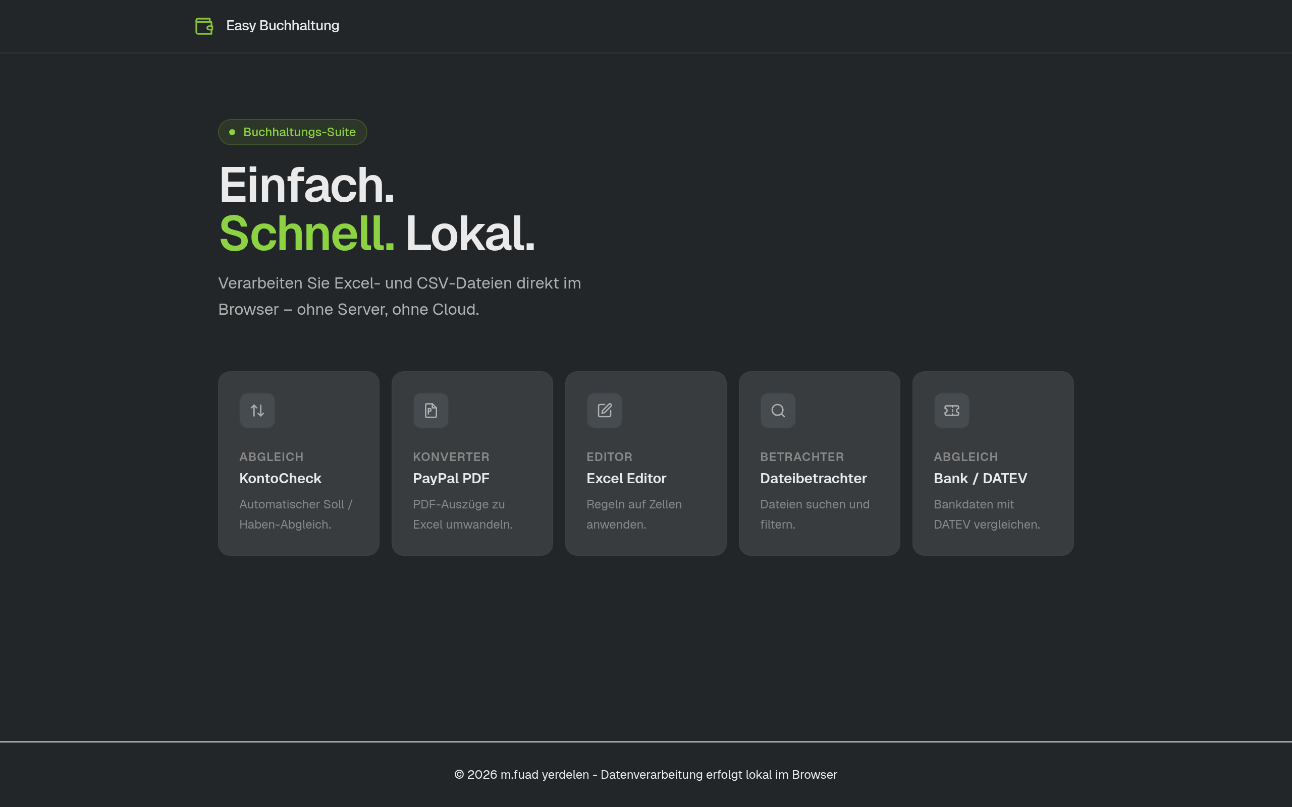 Easy Buchhaltung